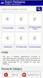 Mobile Screenshot of anjumpackaging.com